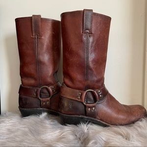 Frye | Harness 12R Washed Oil Vintage Boots